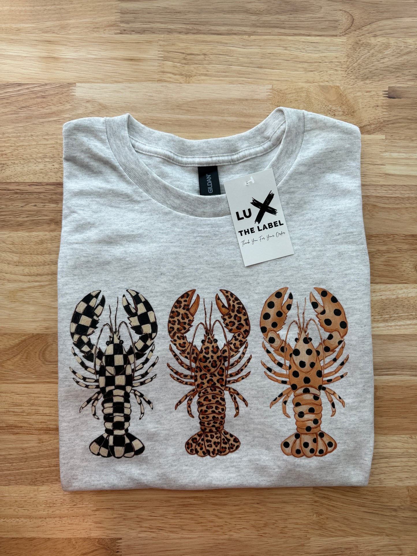 LOBSTER TRIO T-SHIRT