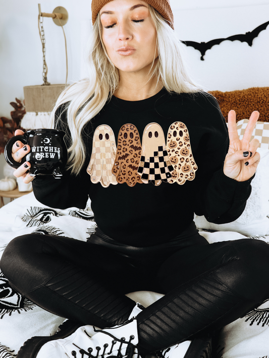 4 GHOSTS HALLOWEEN | DTF TRANSFER