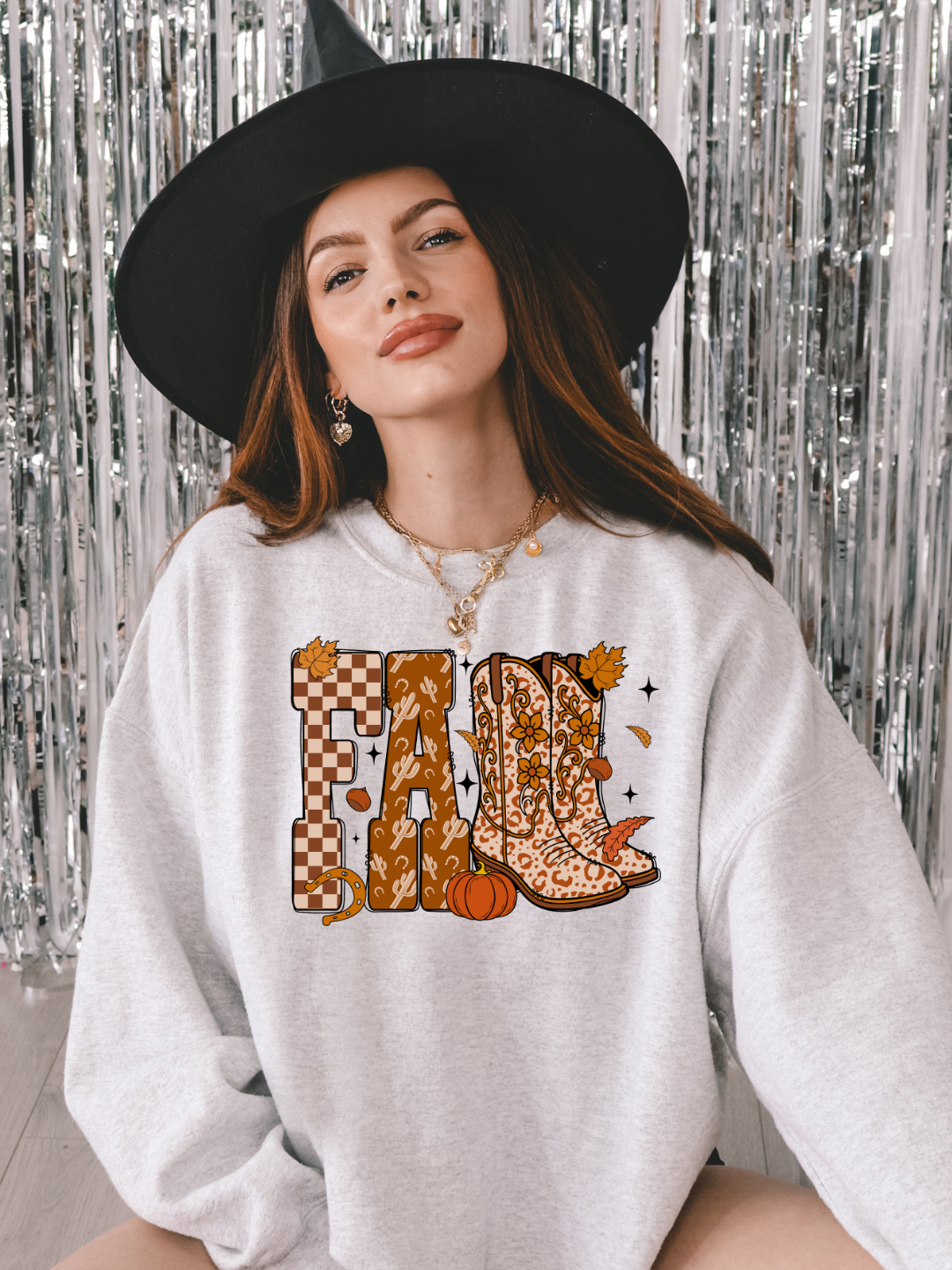 WESTERN FALL CREWNECK