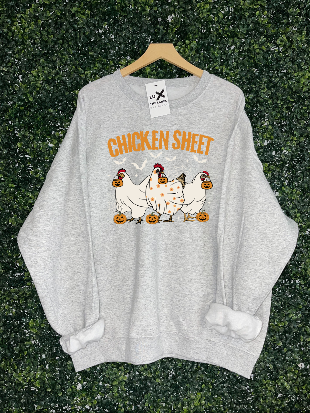 CHICKEN SHEET CREWNECK/T-SHIRT