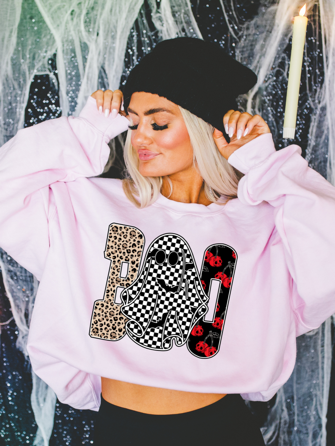 BOO CREWNECK