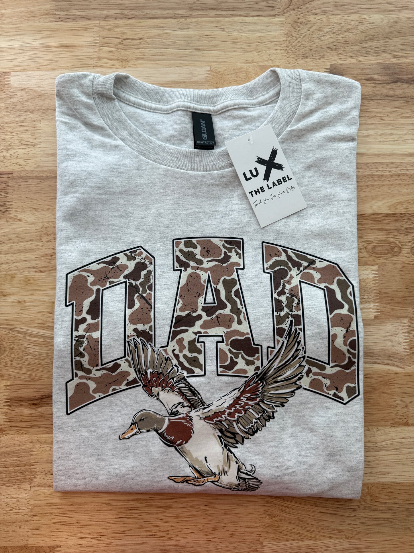 DAD CAMO DUCK T-SHIRT