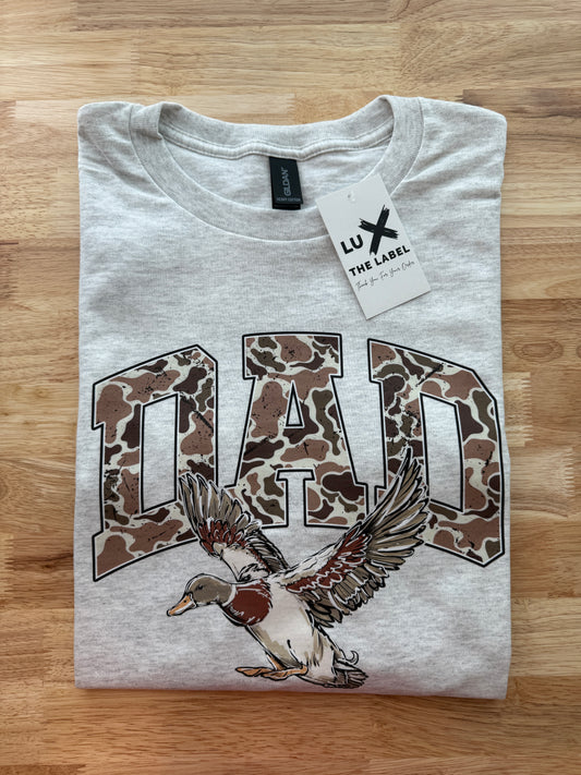 DAD CAMO DUCK T-SHIRT