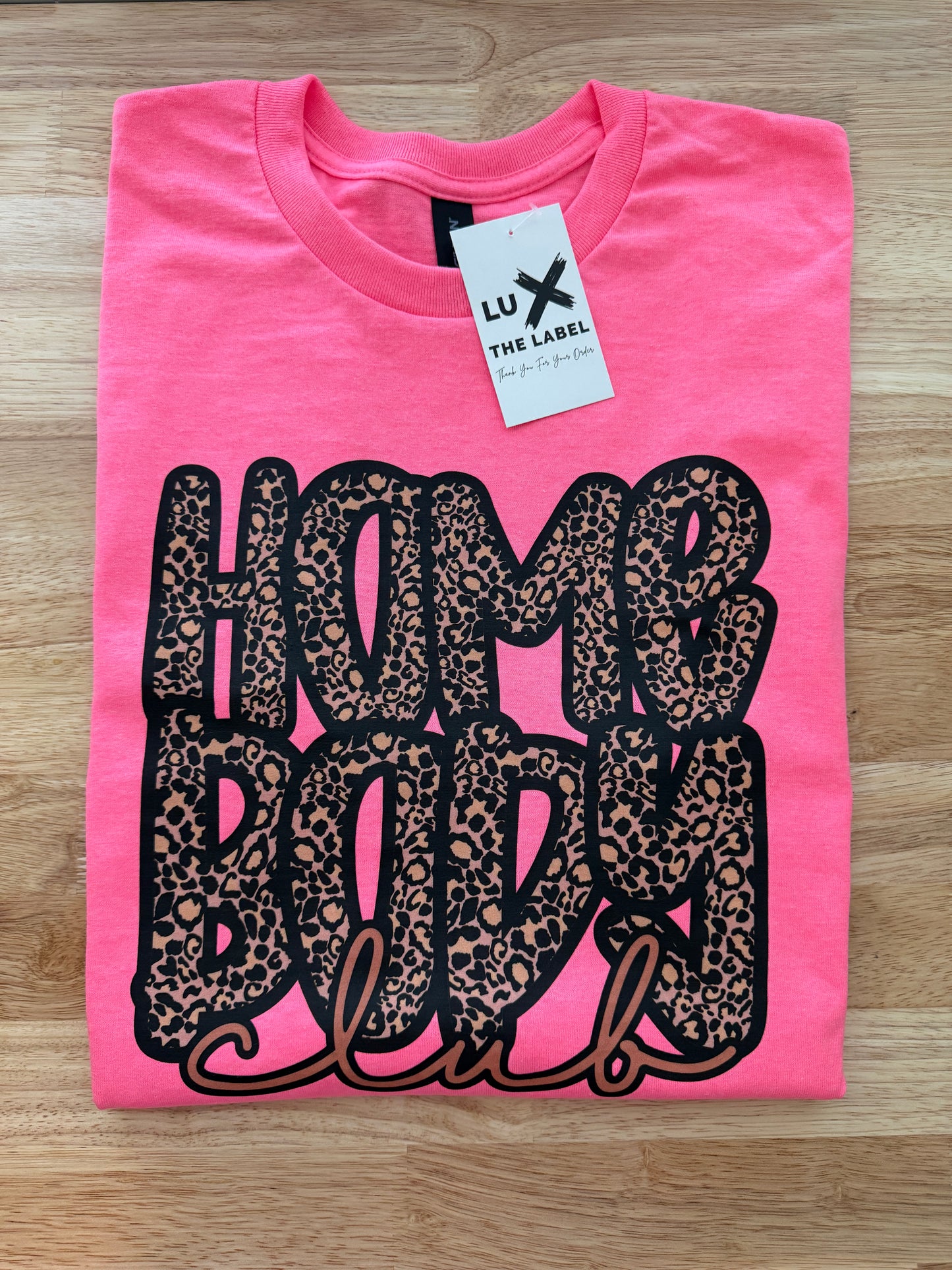 HOMEBODY CLUB CHEETAH T-SHIRT