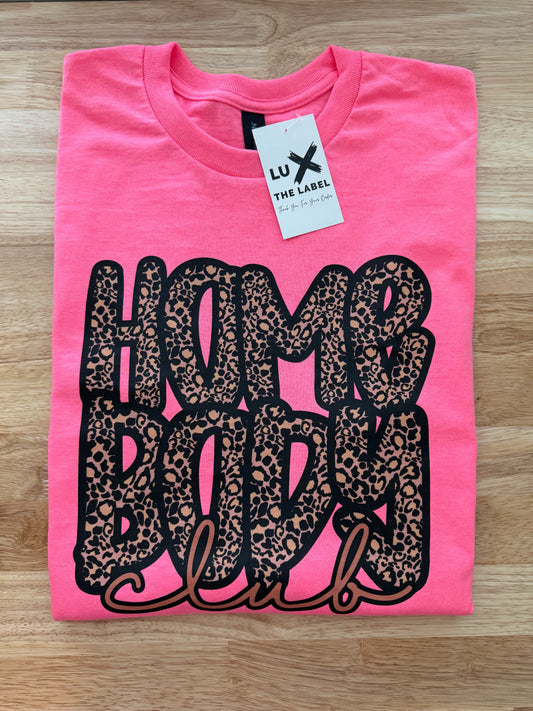 HOMEBODY CLUB CHEETAH T-SHIRT