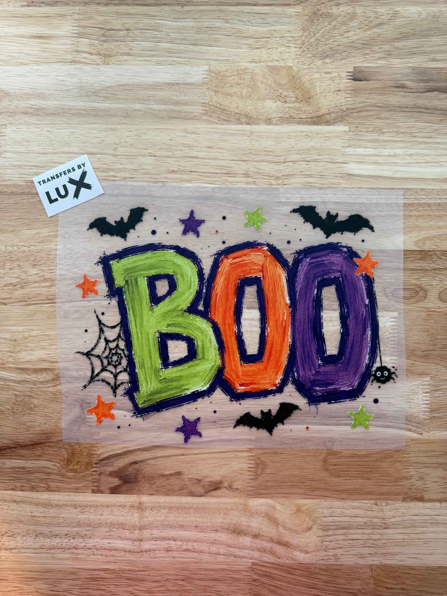 BOO HALLOWEEN | DTF TRANSFER