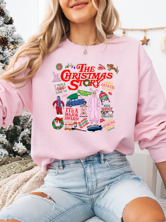 CHRISTMAS STORY CREWNECK