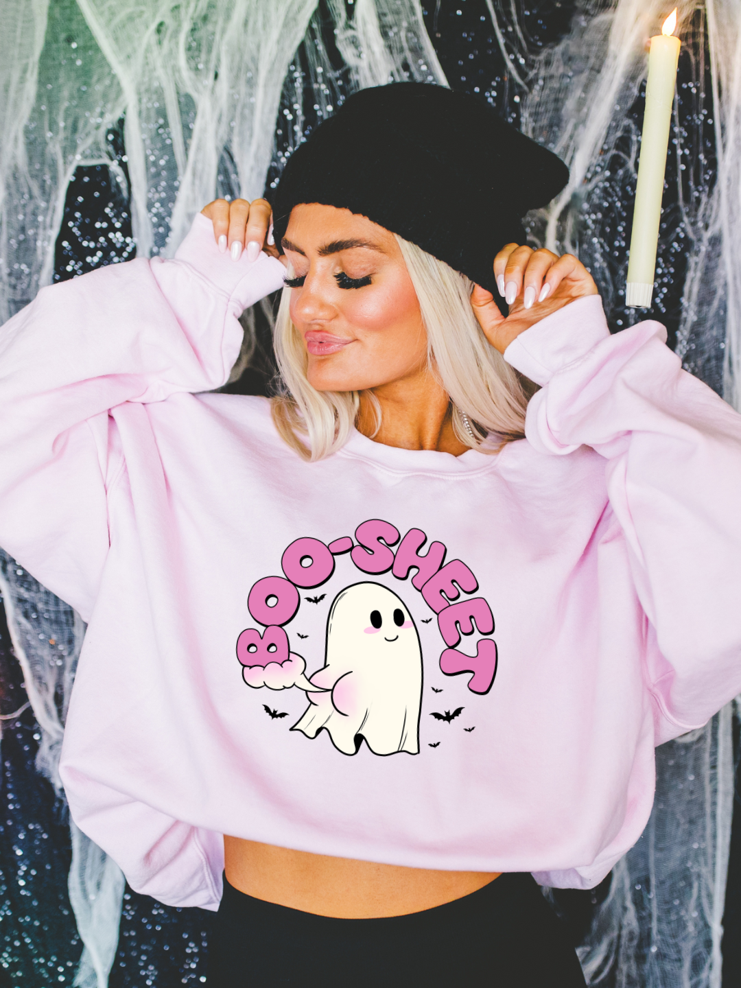 BOO-SHEET CREWNECK/T-SHIRT