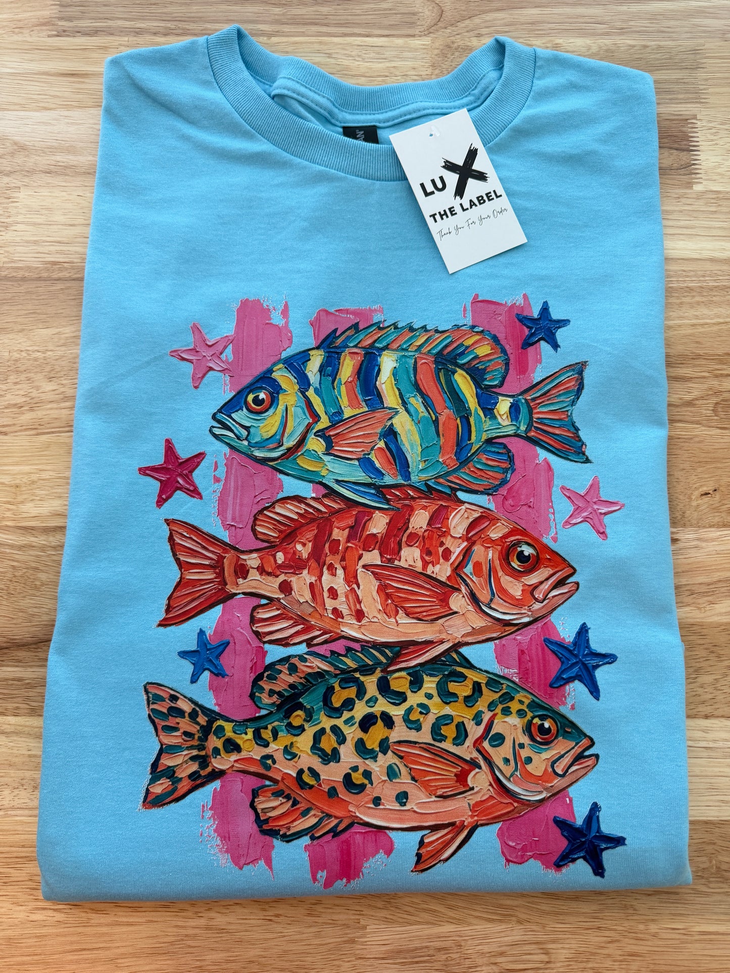 NEON FISH T-SHIRT