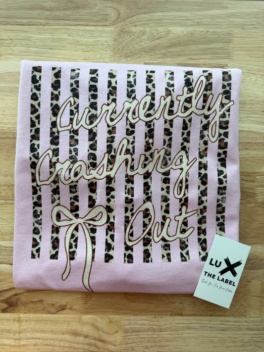 CURRENTLY CRASHING OUT T-SHIRT