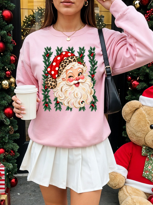 SANTA GARLAND | DTF TRANSFER