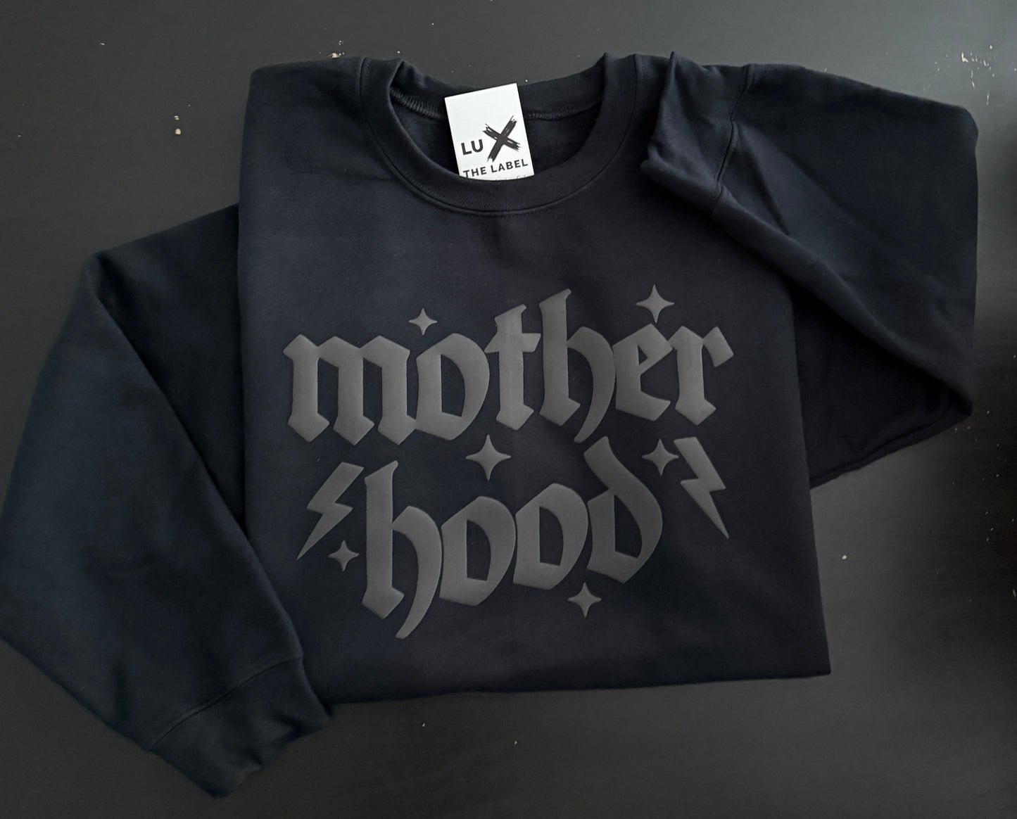 MOTHERHOOD PUFF CREWNECK