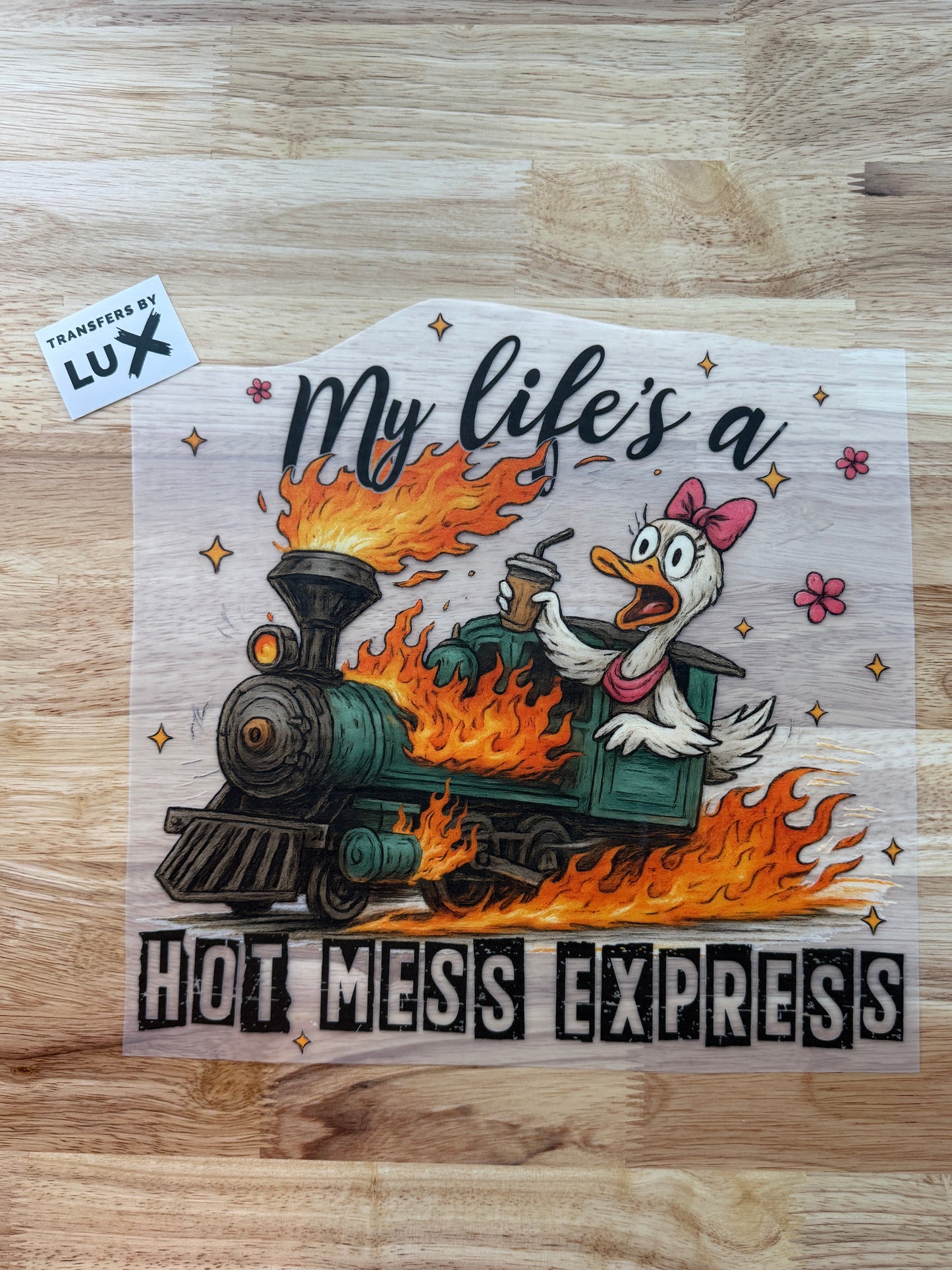 HOT MESS EXPRESS TRAIN | DTF TRANSFER