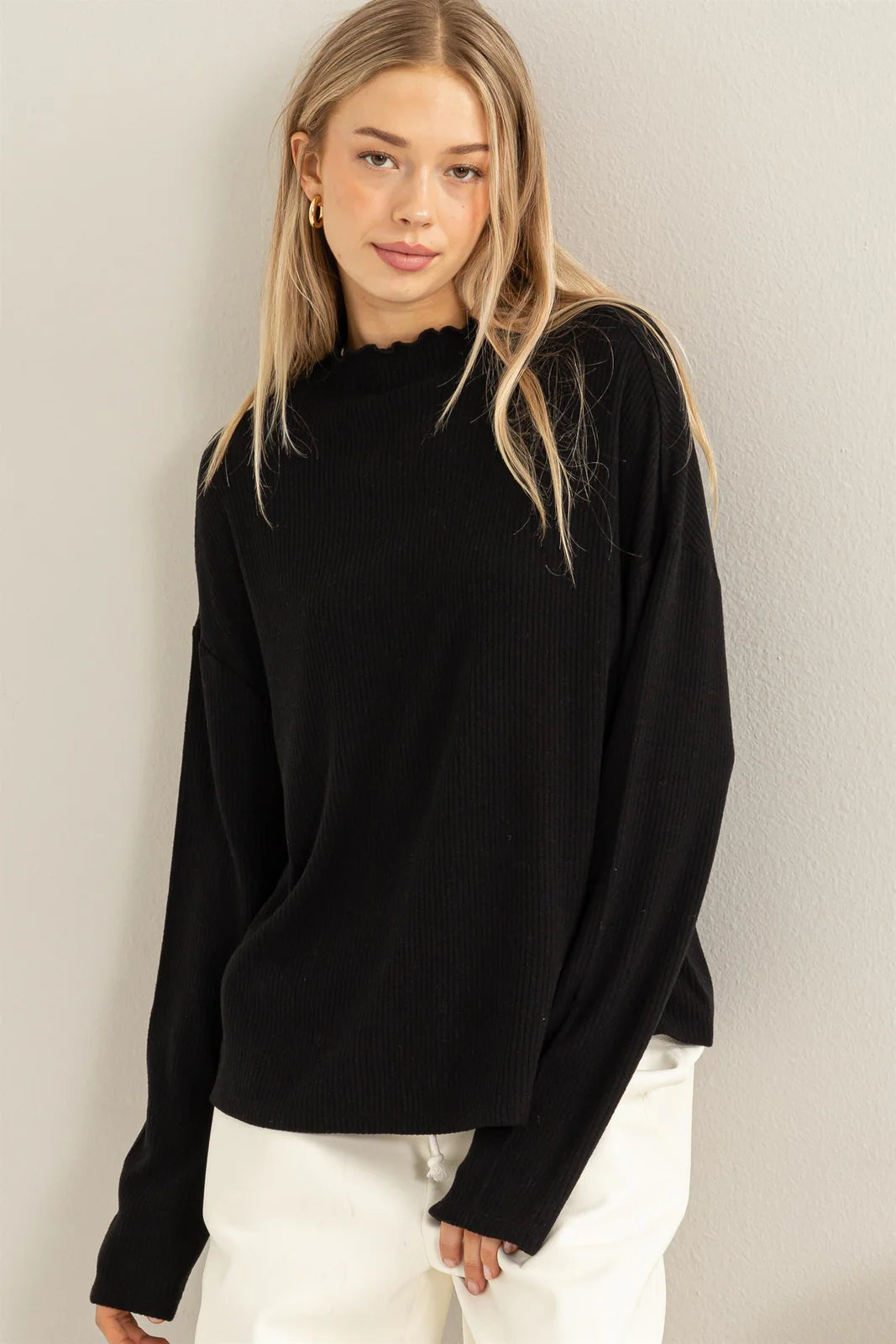 JOSIE OVERSIZED LONG SLEEVE TOP