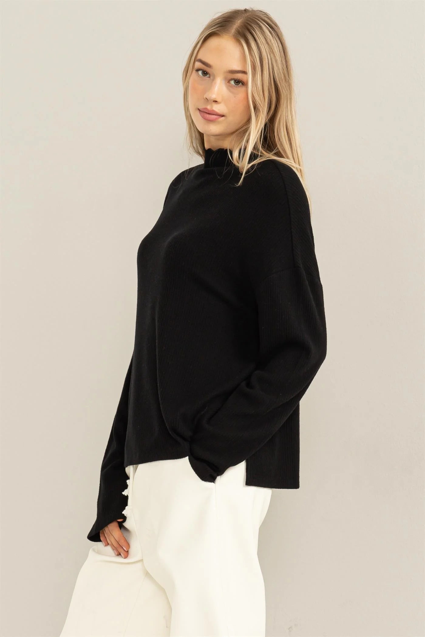 JOSIE OVERSIZED LONG SLEEVE TOP