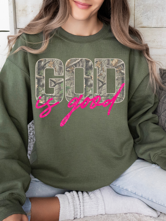 GOD IS GOOD | DTF TRANSFER