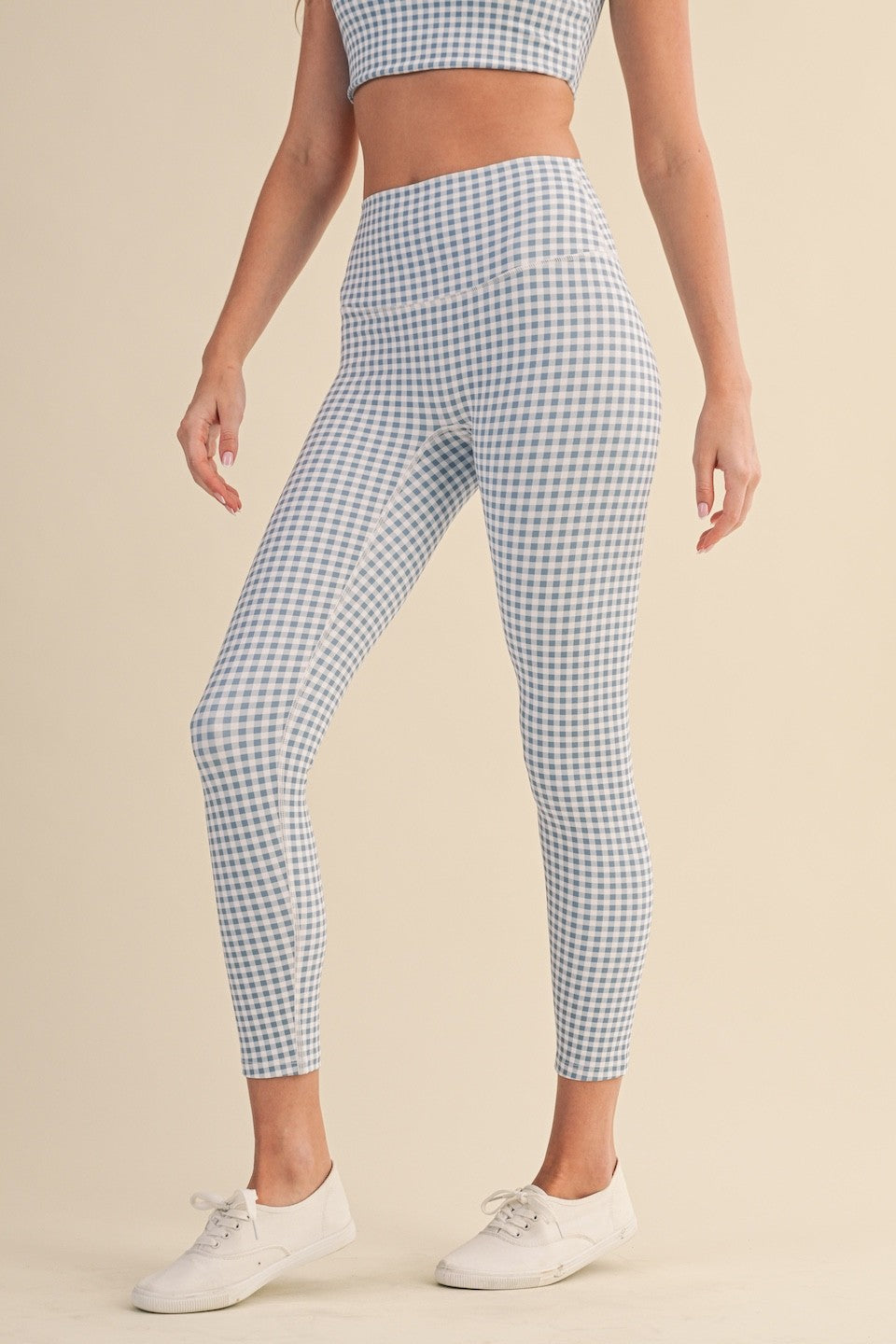 GINGHAM LEGGINGS
