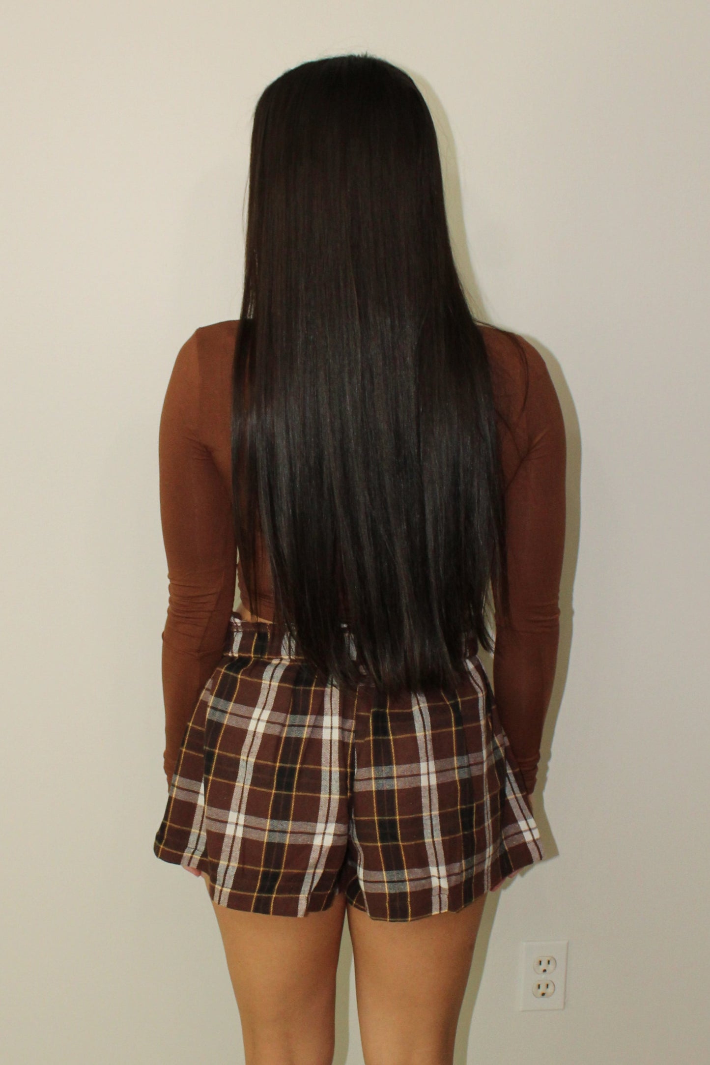 CHESTNUT LONG SLEEVE TOP