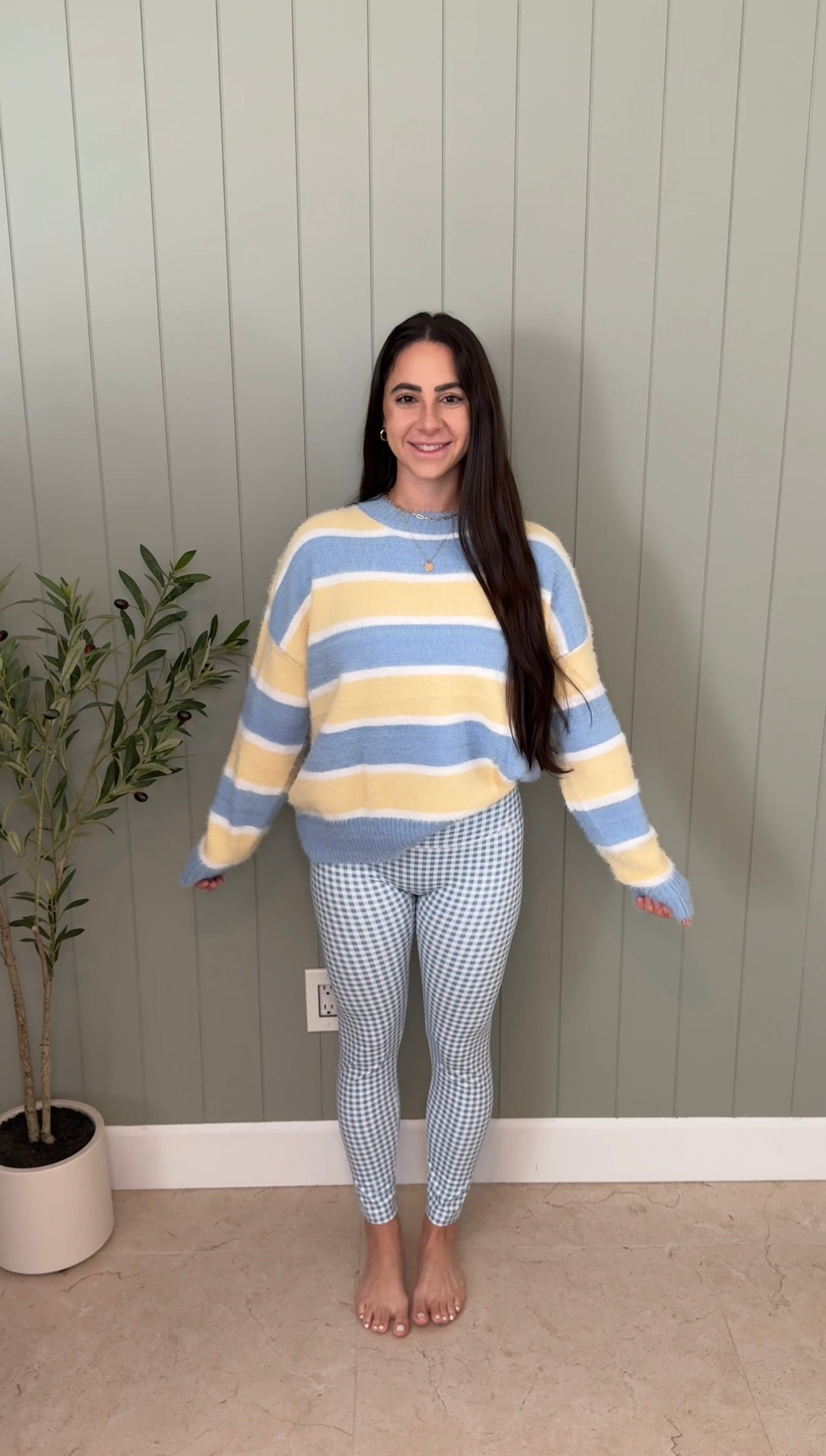 DOORBUSTER FUZZY KNIT SWEATER