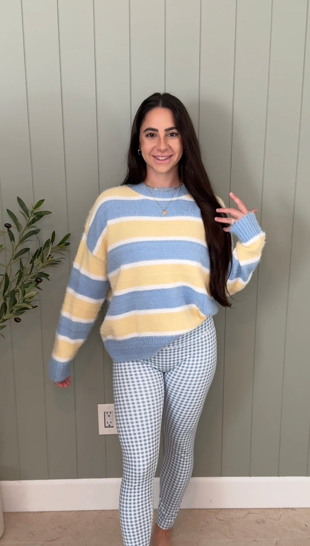 DOORBUSTER FUZZY KNIT SWEATER