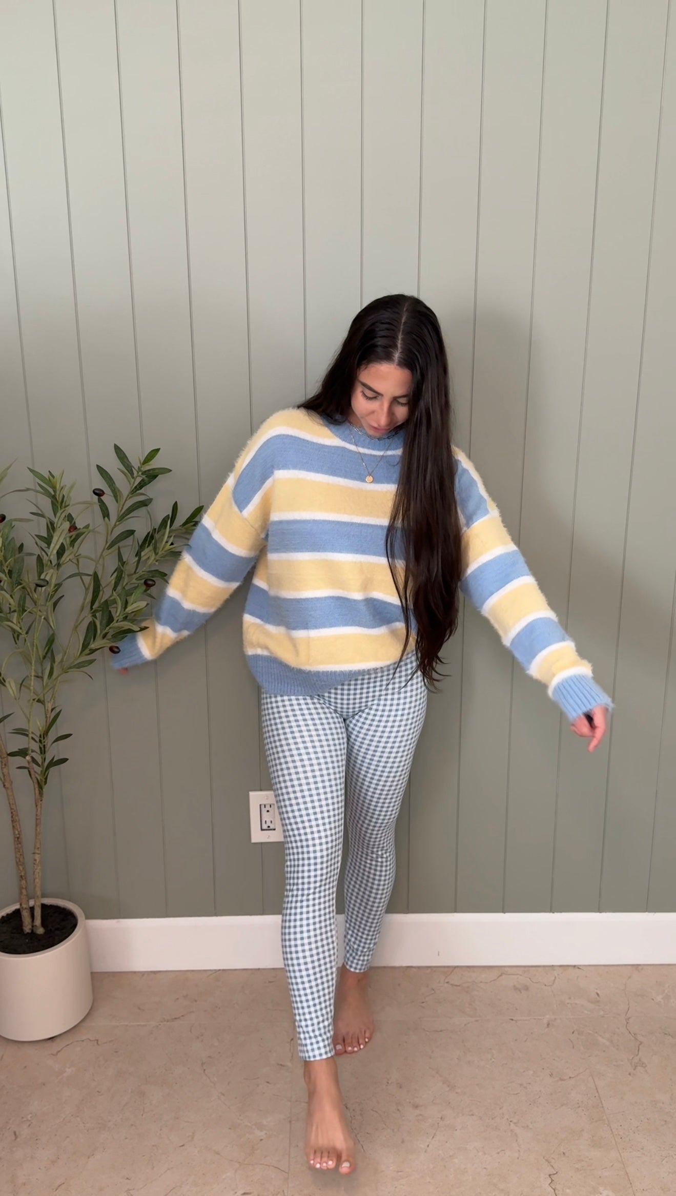 DOORBUSTER FUZZY KNIT SWEATER