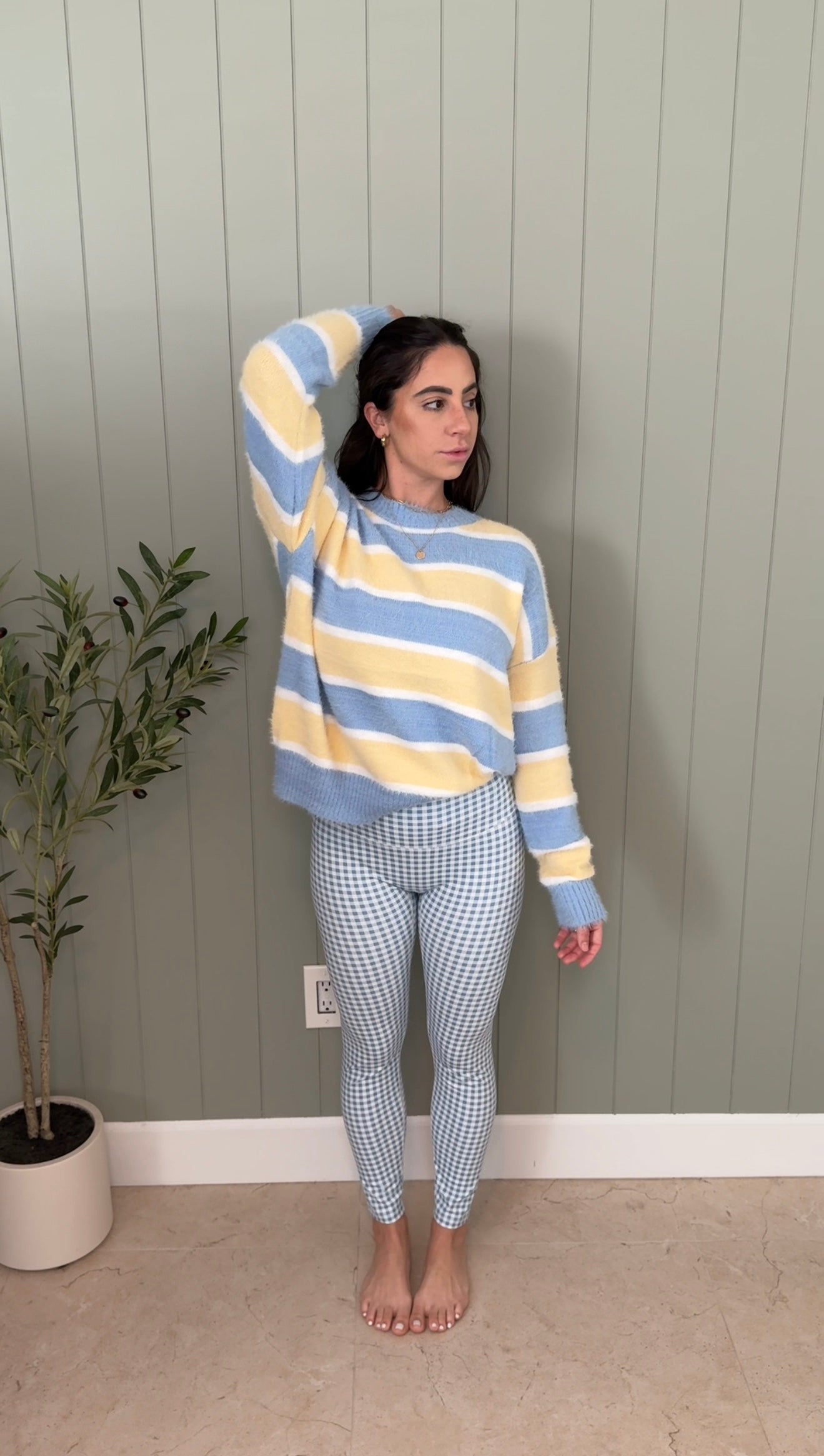 DOORBUSTER FUZZY KNIT SWEATER